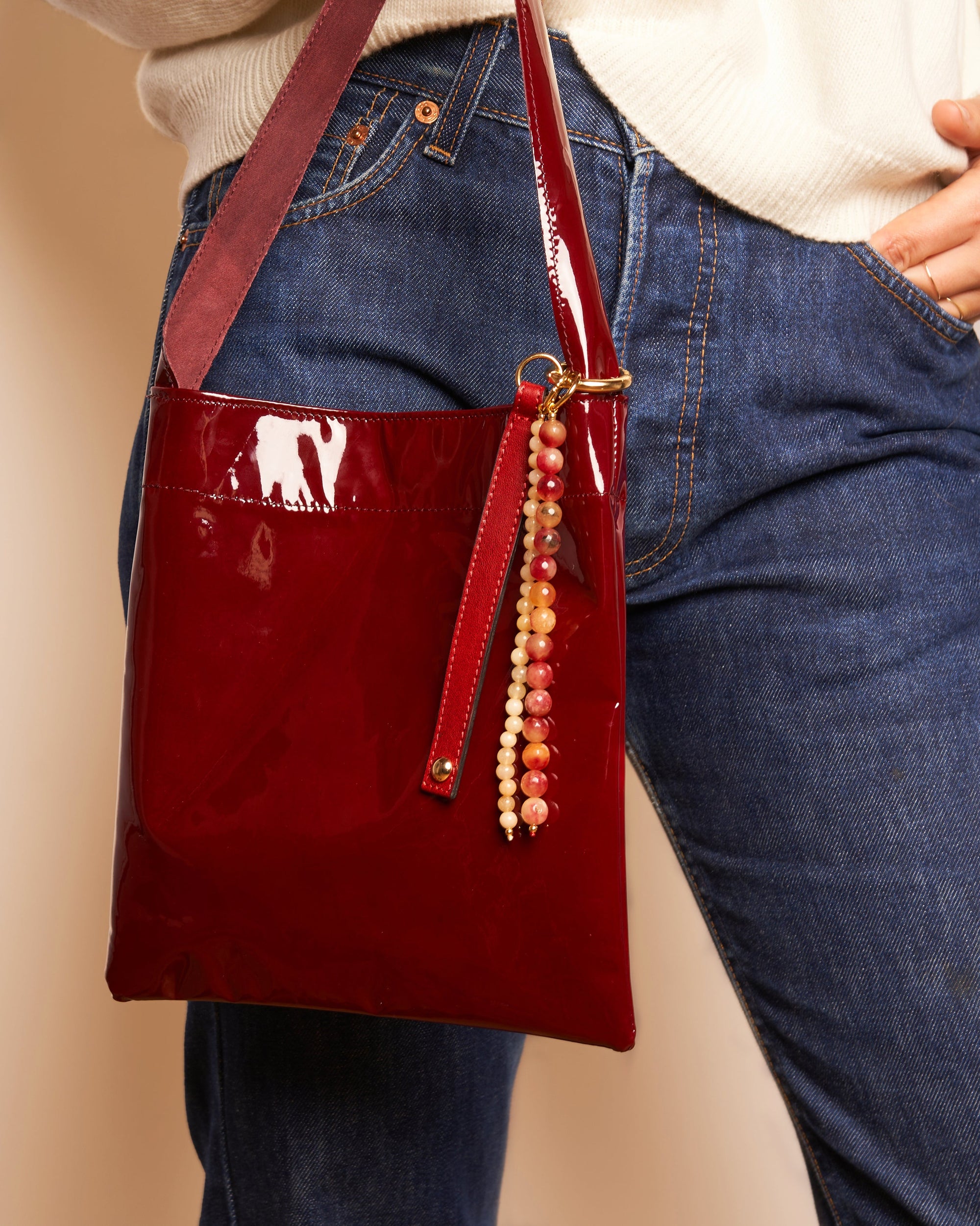 Bag Charm RED
