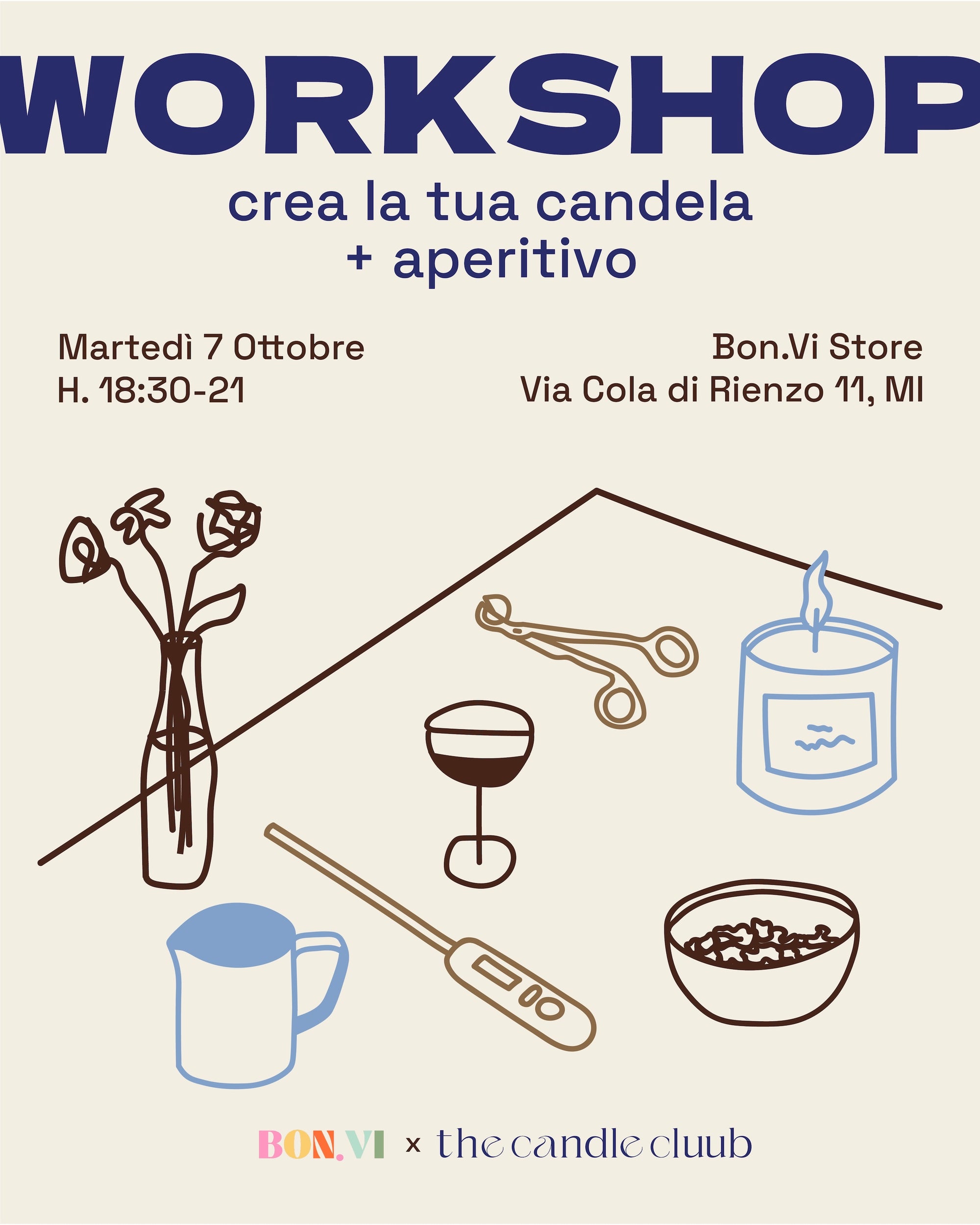 Workshop di Candele Naturali //  @TheCandleCluub